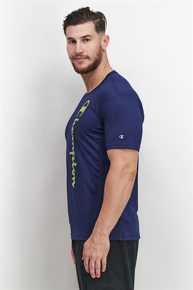 Champion Tshirt Athletic Fit Lacivert