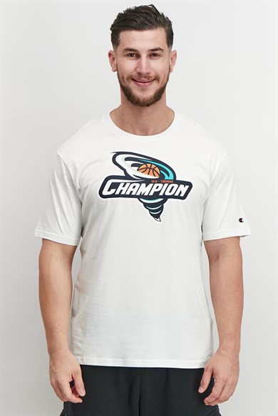 Champion Tshirt Tornado Comfort Fit Beyaz