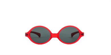 Looklight Bebek Güneş Gözlüğü Boo Matte Jelly Red 0-2 Yaş (LL384)