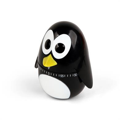Kikkerland Penguin Kitchen Timer-Mutfak Zamanlayıcı Penguen