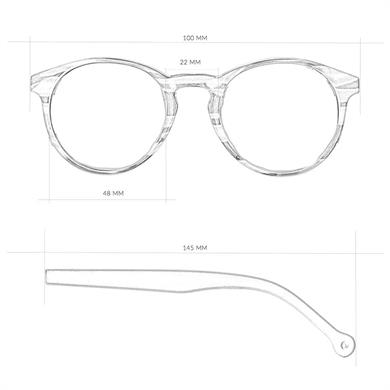 Parafina Güneş Gözlüğü Eco Silicone Isla Light Blue Solid Blue