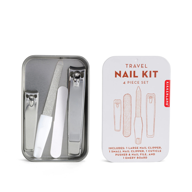 Kikkerland Travel Nail Kit-Manikür Seti Seyahat