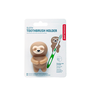 Kıkkerland Sloth Toothbrush Holder-Diş Fırçası Tutucu Tembel Hayvan