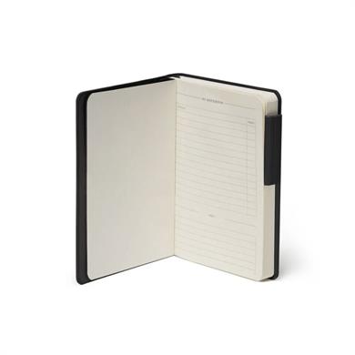 Legami Defter My Notebook Small Çizgili Siyah