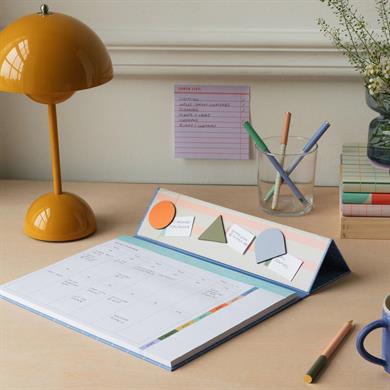 Kikkerland Inkerie Magnetic Weekly Desk Planner-Manyetik Haftalık Masa Planlayıcısı