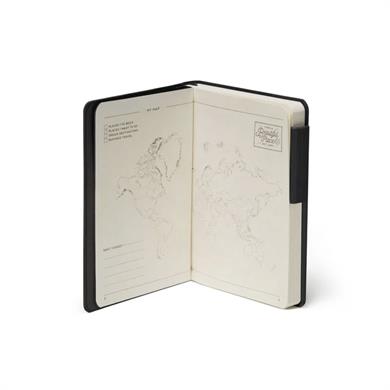 Legami Defter My Notebook Small Çizgili Siyah