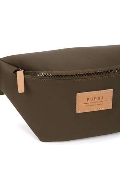 Pupba Bel Çantası Mojo X Deri Haki