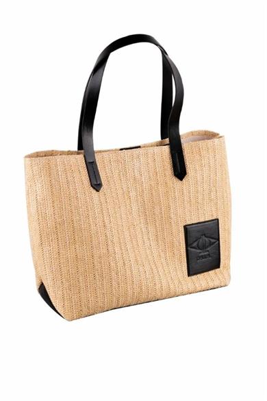 Dellel Hasır Omuz Çantası Wicky Siyah