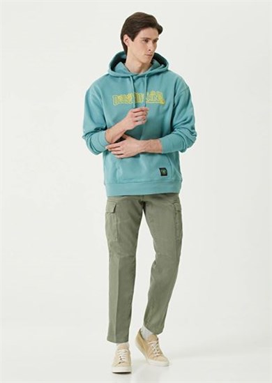 Deus Ex Machina Kapüşonlu Sweatshirt Half Speed Mint Yeşili