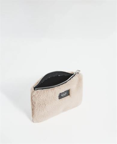 Wouf Clutch, El Çantası Pouch Faux Fur Nevada