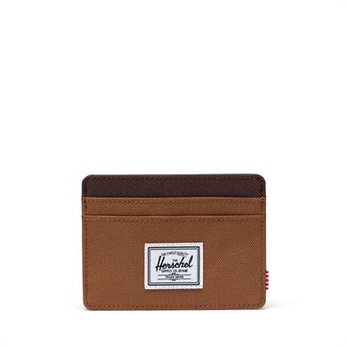 Herschel Kartlık Charlie Cardholder Rubber/Chicory Coffee