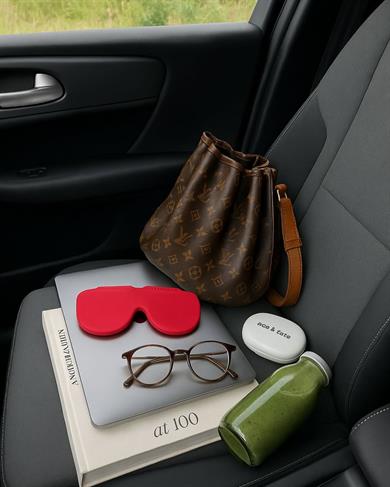 Carry Me Case Silikon Gözlük Kılıfı - Kırmızı