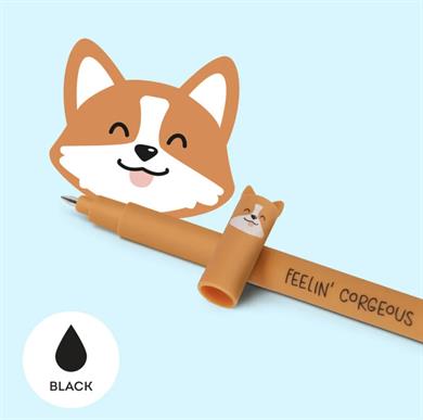 Legami Silinebilir Jel Kalem Corgi Siyah
