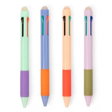 Kikkerland Multicolor Erasable Pen-Çoklu Silinebilir Renkli Tükenmez Kalem