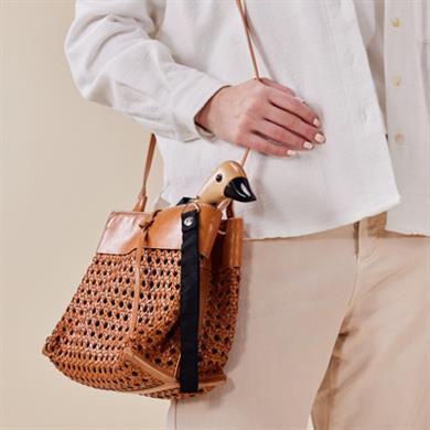 Original Duckhead Duck Kompakt Şemsiye Siyah