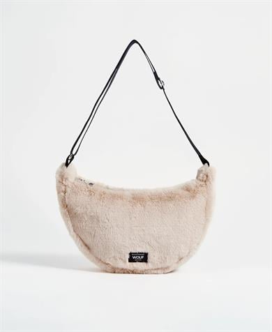 Wouf Omuz Çantası Crossbody Bag Faux Fur Nevada