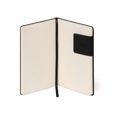 Legami Defter My Notebook Medium Çizgili Siyah