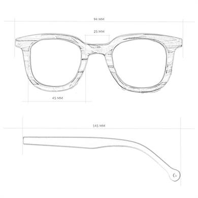 Parafina Güneş Gözlüğü Eco Silicone Cauce Crystal Dark Green