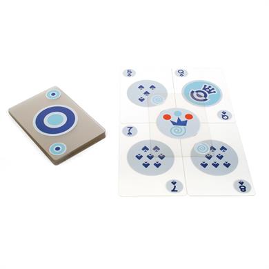 Kikkerland Invisible Playing Cards-Şeffaf Oyun Kartı
