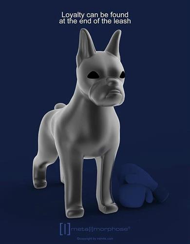 Metalmorphose Anahtarlık Boxer