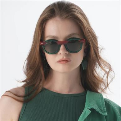 Freesbee Güneş Gözlüğü Concord Trans Green Red