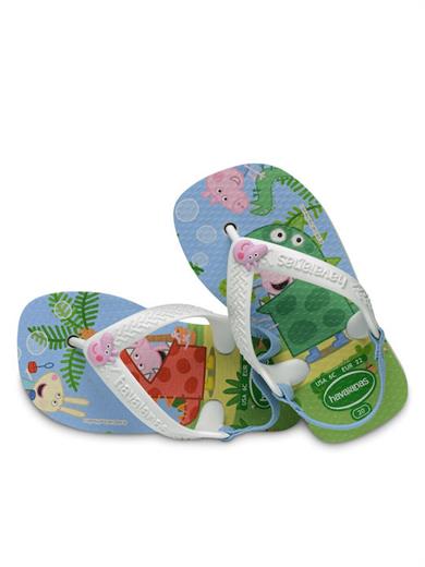 Havaianas Bebek Parmakarası Terlik Baby Peppa Pig White