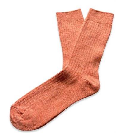Endemique Studio Kadın Çorap The Wool VL Coral
