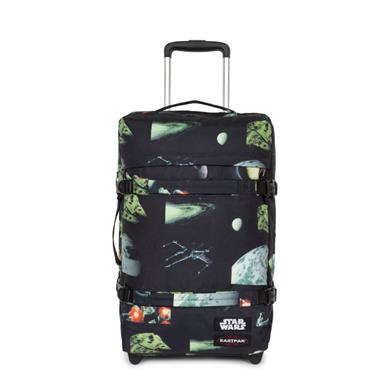 Eastpak 2 Tekerlekli Valiz, Bavul TransitR S Star Wars Galaxy Black