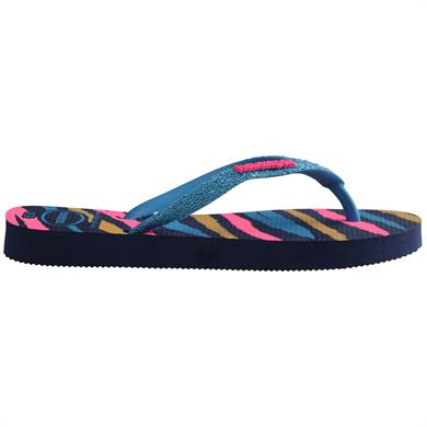 Havaianas Çocuk Terlik Kids Slim Glitter Navy Blue/Turquoise