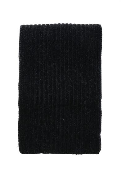 Unisex Atkı, Bere Takımı 2li Set Slice Siyah