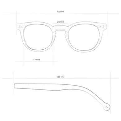 Parafina Güneş Gözlüğü Hybrid Bamboo Cala Gentle Tortoise Dark Green