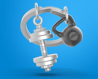 Metalmorphose Anahtarlık Dambıl