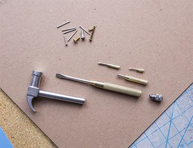 Kikkerland Handy Hammer-Kullanışlı Çekiç