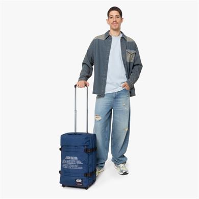 Eastpak 2 Tekerlekli Valiz, Bavul TransitR S Star Wars Stars Navy