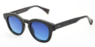 Looklight Güneş Gözlüğü Pinus Black Lines Blue Degrade (LL493)