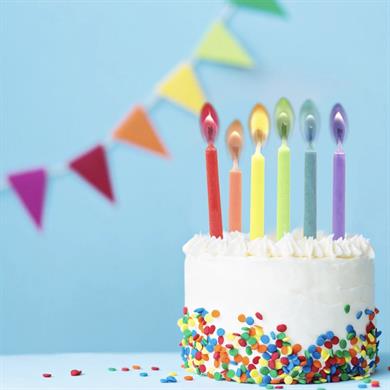 Legami Lets Celebrate Renkli Alevli Parti Mumları