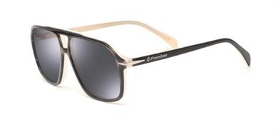 Freesbee Güneş Gözlüğü Napa Stripe Grey Milk