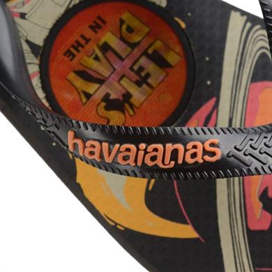 Havaianas Çocuk Parmakarası Terlik Kids Holographic Black