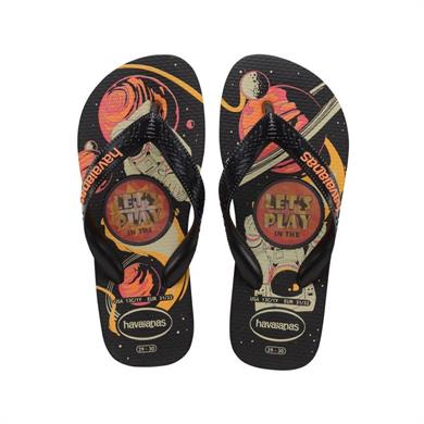 Havaianas Çocuk Parmakarası Terlik Kids Holographic Black