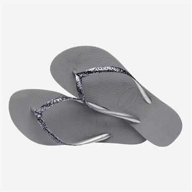 Havaianas Parmakarası Terlik Slim Glitter 2 Steel Grey