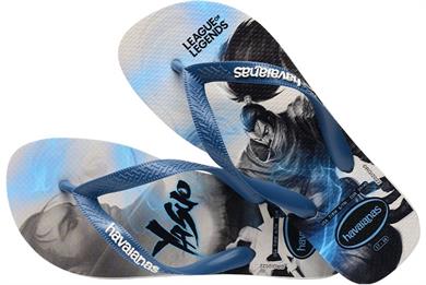 Havaianas Parmakarası Terlik Top League of Legends White/Blue