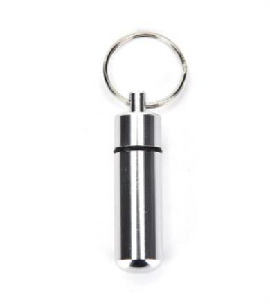 Hipster Deer Anahtar ve İlaç Taşıma Kutusu Gümüş