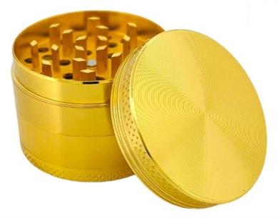 Hipster Deer Grinder Metal Tütün Ayıklayıcı Altın 50 mm.