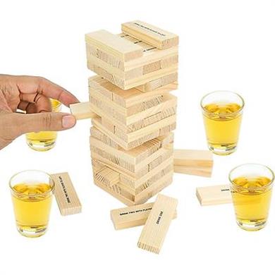 Jenga Shot Oyunu Drunken Tower