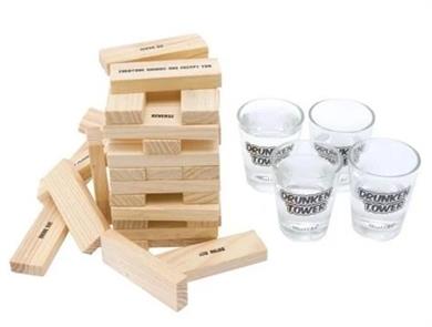 Jenga Shot Oyunu Drunken Tower