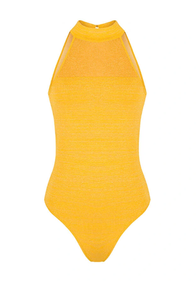 Knitss Bodysuit Jeremy Sarı
