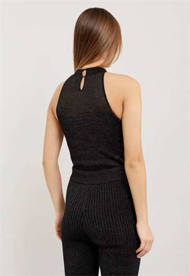 Knitss Bodysuit Jeremy Siyah