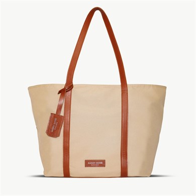 Maison Sacrée Omuz Çantası Croisette Bej