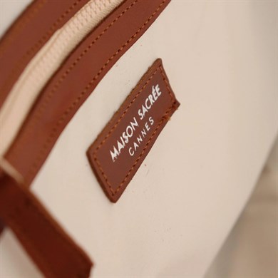 Maison Sacrée Omuz Çantası Croisette Bej