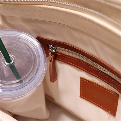 Maison Sacrée Large Omuz Çantası Miramar Bej